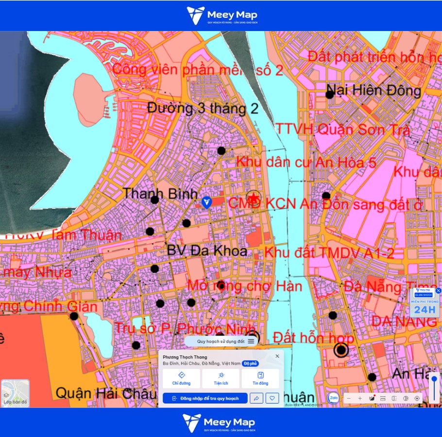 Đất có quy hoạch ở phường Thạch Thang, Hải Châu, Đà Nẵng 2 Đất có quy hoạch ở phường Thạch Thang, Hải Châu, Đà Nẵng