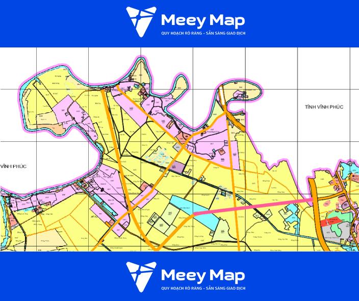 Bản đồ quy hoạch xã Tiến Thắng, Mê Linh, Hà Nội| Kế hoạch sử dụng đất 46 Duong co the mo theo quy hoach o xa Tien Thang theo ban do quy hoach su dung dat thoi ki 2021 2030 huyen Me Linh TP Ha Noi. Duong ke mau hong 1