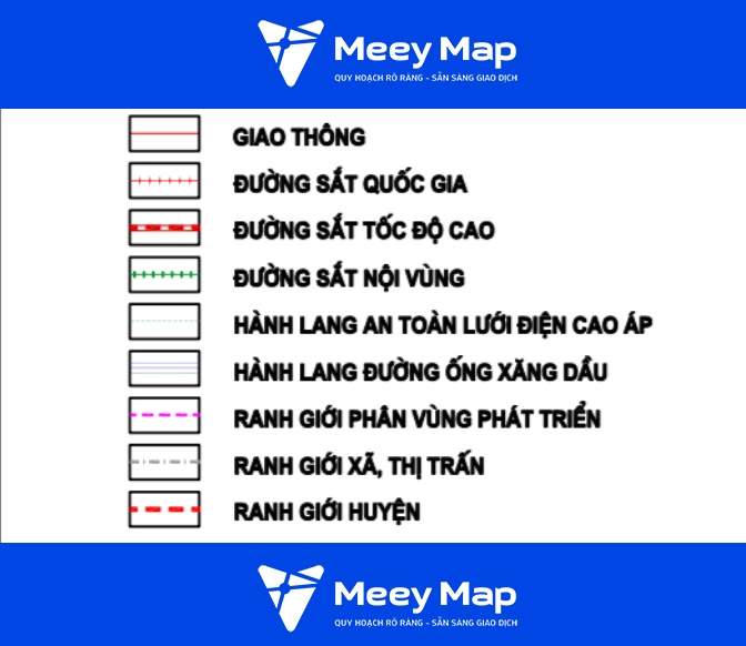 Ky hieu giao thong tren ban do quy hoach 3