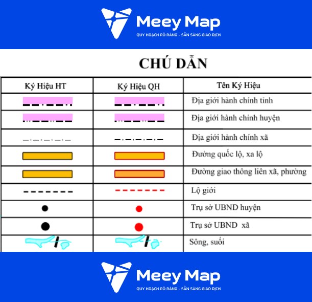 Bản đồ quy hoạch xã Long Nguyên, Bàu Bàng, Bình Dương 13 Ky hieu giao thong tren ban do quy hoach 5