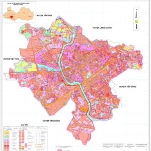 Quy hoạch sử dụng đất TP Bắc Giang