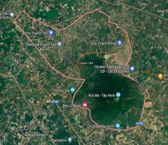 Đường sẽ mở theo quy hoạch ở xã Thạnh Tân, TP Tây Ninh, tỉnh Tây Ninh (phần 3) 9 anh chup man hinh 2022 07 21 luc 113207 2022072111333135