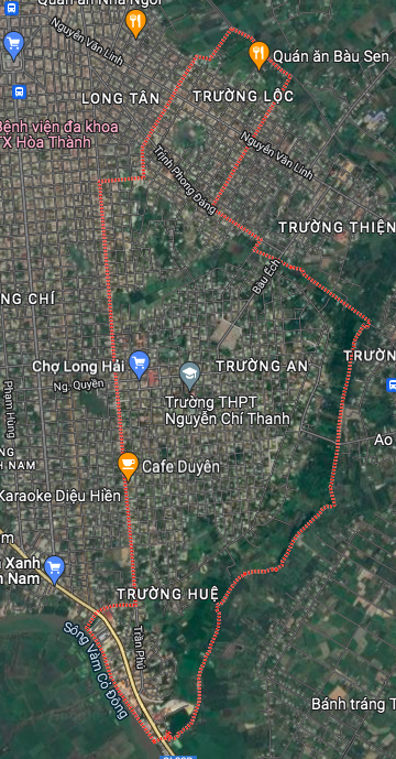 Đường sẽ mở theo quy hoạch ở xã Trường Tây, thị xã Hòa Thành, tỉnh Tây Ninh 2 anh chup man hinh 2022 10 11 luc 110114 20221011110129421