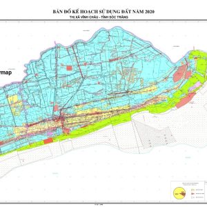 bản đồ kế hoạch sử dụng đất 2020