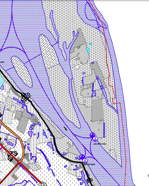 Bản đồ quy hoạch giao thông xã Minh Châu theo bản đồ quy hoạch chung xây dựng huyện Ba Vì đến năm 2030