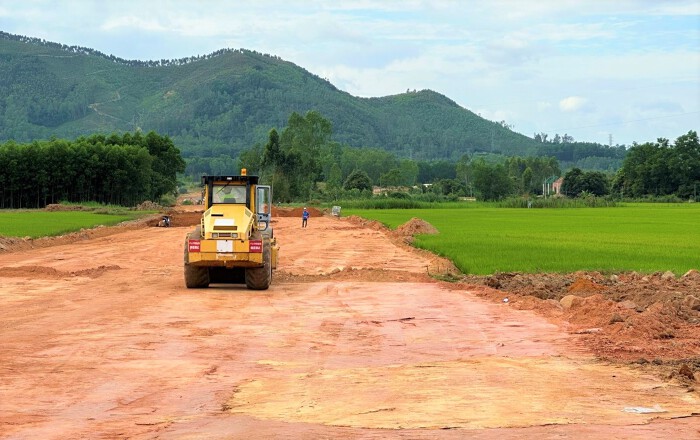 Tuyến đường tránh Nam Phú Phong tại Bình Định chậm tiến độ do vướng GPMB 15 dg tranhd 20230223115319419