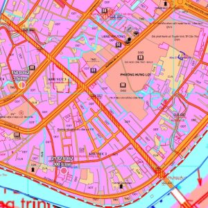 Bản đồ quy hoạch phường Hưng Lợi, quận Ninh Kiều, TP Cần Thơ