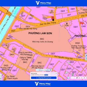 quy hoạch ở phường Lam Sơn, quận Lê Chân, thành phố Hải Phòng