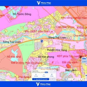 Bản đồ Quy hoạch ở xã Hòa Châu, huyện Hòa Vang, Đà Nẵng