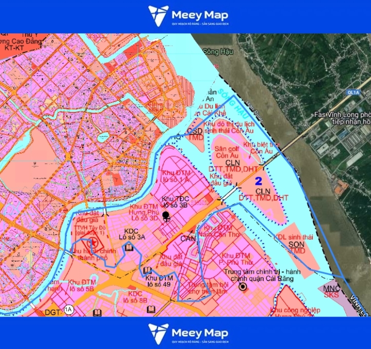 Đất có quy hoạch ở phường Hưng Phú, quận Cái Răng, TP Cần Thơ 1 Quy hoạch phường Hưng Phú
