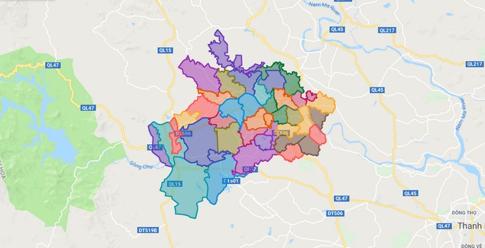 Xã Trường Xuân, huyện Thọ Xuân – Quy hoạch – Bản đồ – Tổng quan 3 thanh hoa