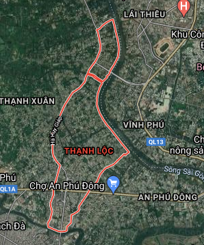 Bản đồ quy hoạch giao thông phường Thạnh Lộc, quận 12, TP HCM 13 tl 1627448101215255193192