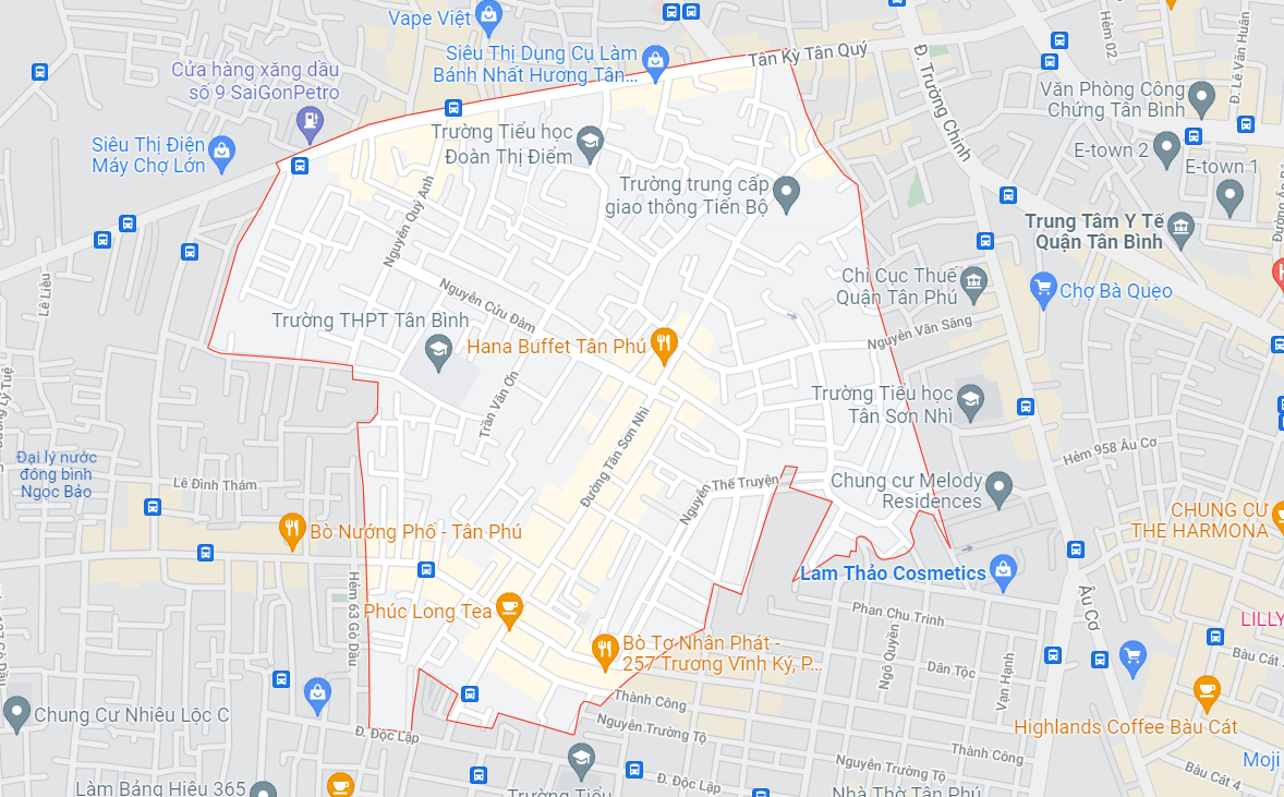 Đường sẽ mở theo quy hoạch ở phường Tân Sơn Nhì, quận Tân Phú, TP HCM (phần 1) 1 unti 1642649962797857076772