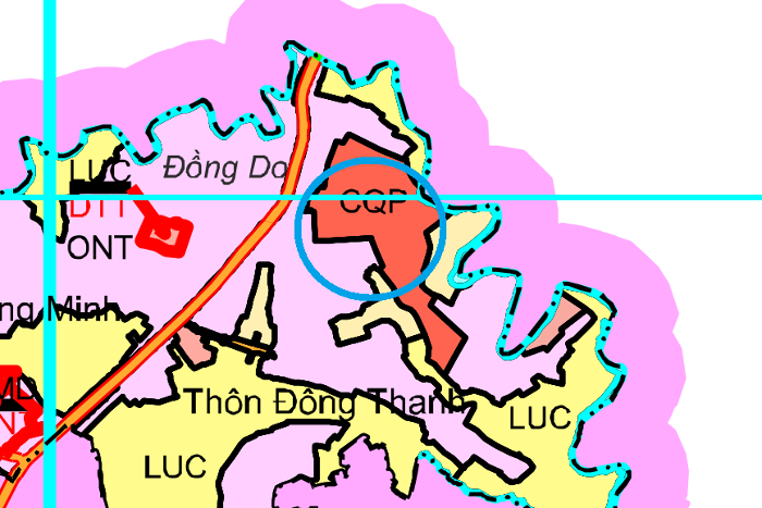 Bản đồ quy hoạch xã Hoàng Thanh, Hiệp Hòa, Bắc Giang 2024 3 Bản đồ quy hoạch sử dụng đất giai đoạn 2021 - 2030 huyện Hiệp Hòa - tỉnh Bắc Giang thuộc địa bàn xã Hoàng Thanh. Khu đất khoanh xanh chính là khu đất thuộc diện có quy hoạch do có chức năng sử dụng là khu đất quốc phòng.