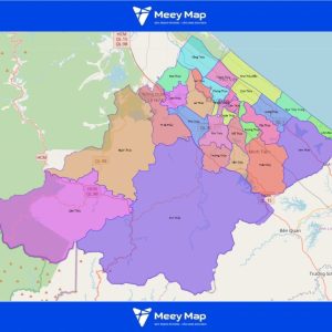 Ban do hanh chinh huyen Le Thuy Quang Binh