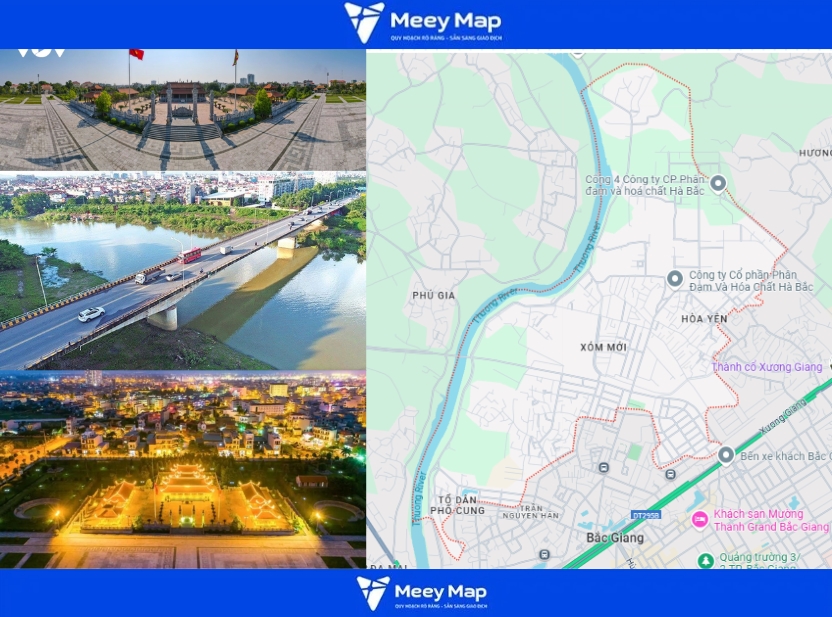 Bản đồ quy hoạch TP Uông Bí, Quảng Ninh| Kế hoạch sử dụng đất 1 Bản đồ phường Xương Giang, TP Bắc Giang