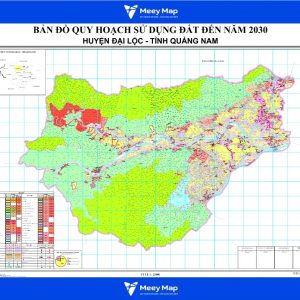 Ban do quy hoach su dung dat huyen Dai Loc Quang Nam