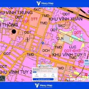 Bản đồ quy hoạch sử dụng đất xã Hồng Thái Đông, thị xã Đông Triều, tỉnh Quảng Ninh