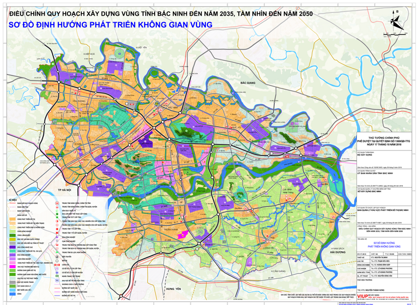 Bản đồ quy hoạch giao thông Bắc Ninh