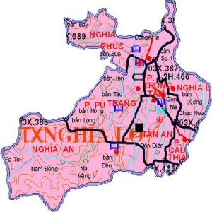 Bản đồ quy hoạch thị xã Nghĩa Lộ, Yên Bái| Kế hoạch sử dụng đất 5 1 43