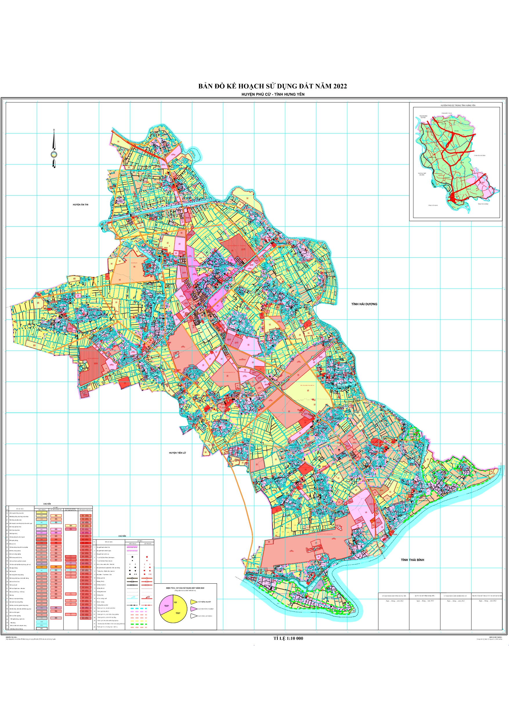 Bản đồ quy hoạch Huyện Phù Cừ