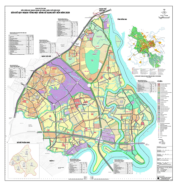 Bản đồ quy hoạch Quận 9, Thành Phố Hồ Chí Minh
