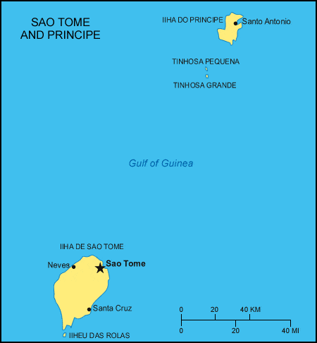Cập Nhật 2024 Bản đồ Nước São Tomé Và Príncipe (Sao Tome And Principe