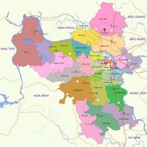 bản đồ các quận hà nội pdf