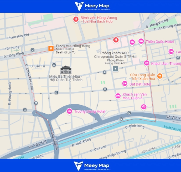 Bản đồ Quận 5, TP HCM| Kế hoạch sử dụng đất mới nhất 11 Bản đồ phường 10, Quận 5