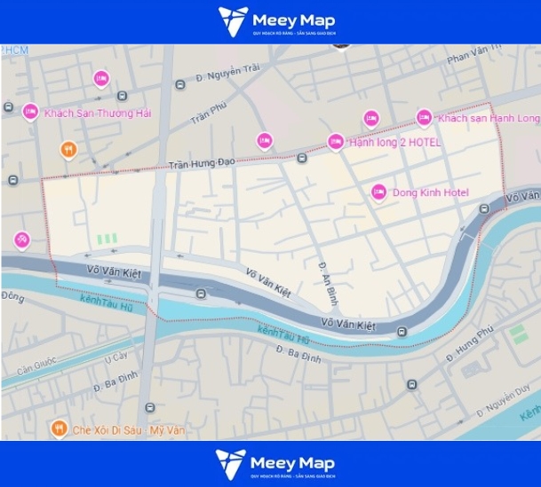 Bản đồ Quận 5, TP HCM| Kế hoạch sử dụng đất mới nhất 8 Bản đồ phường 6, Quận 5