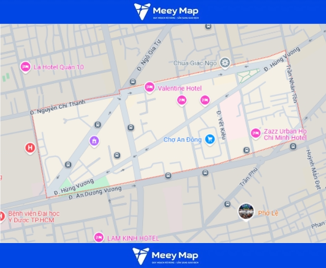 Bản đồ Quận 5, TP HCM| Kế hoạch sử dụng đất mới nhất 10 Bản đồ phường 9, Quận 5