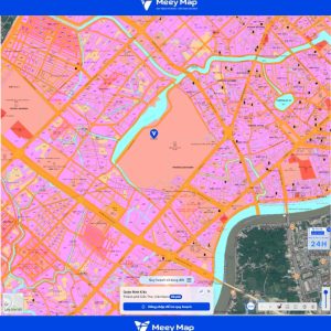 Bản đồ quy hoạch sử dụng đất phường Tân An, quận Ninh Kiều, TP Cần Thơ