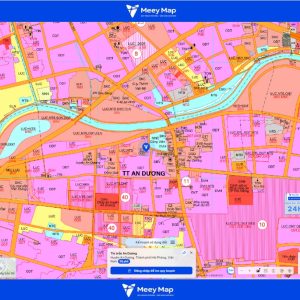 Bản đồ quy hoạch sử dụng đất xã An Hoà, An Dương, Hải Phòng