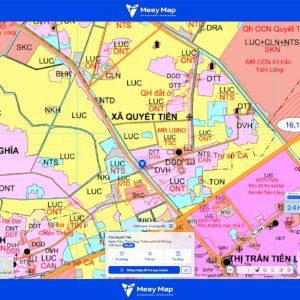 Bản đồ quy hoạch sử dụng đất xã Cấp Tiến, huyện Tiên Lãng, thành phố Hải Phòng giai đoạn 2021