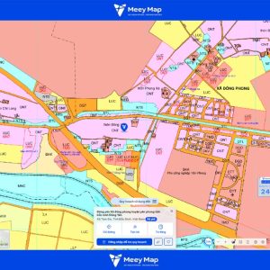 Bản đồ quy hoạch sử dụng đất xã Đông Thọ, huyện Yên Phong, Bắc Ninh