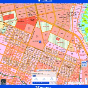 Bản đồ quy hoạch sử dụng đất xã Phước An, Nhơn Trạch, Đồng Nai