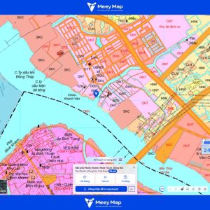 Bản đồ quy hoạch sử dụng đất xã Phước Khánh, Nhơn Trạch, Đồng Nai
