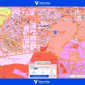 Bản đồ quy hoạch sử dụng đất xã Thạnh Phú, Vĩnh Cửu, Đồng Nai