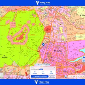 Bản đồ quy hoạch sử dụng đất xã Xuân Hưng, Xuân Lộc, Đồng Nai