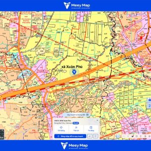 Bản đồ quy hoạch sử dụng đất xã Xuân Phú, Xuân Lộc, Đồng Nai