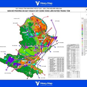 Ban do quy hoach xay dung vung tinh Ninh Binh nam 2030