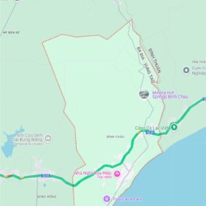 Bản đồ xã Bình Châu