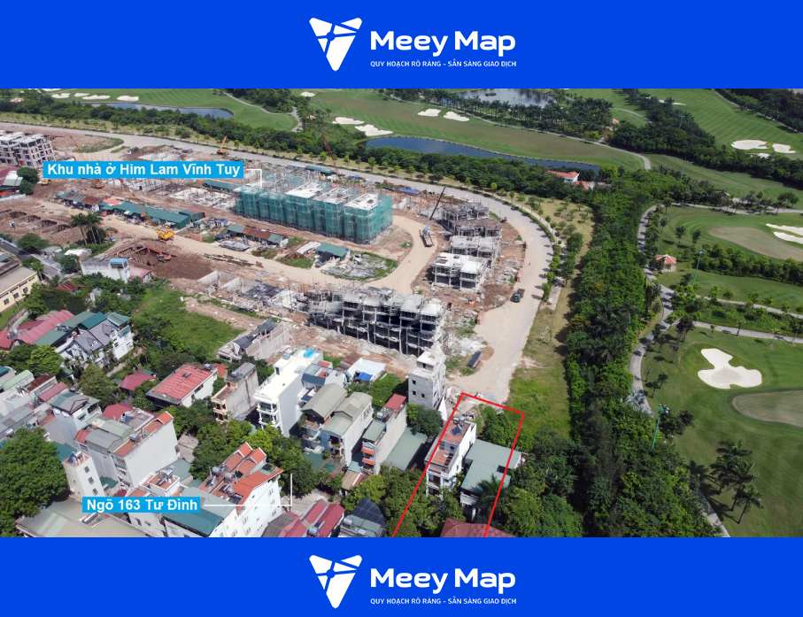 Bản đồ quy hoạch phường Long Biên, quận Long Biên, Hà Nội 98 Đây là khu đất thu hồi để làm đường từ đường Đàm Quang Trung vào Khu nhà ở Him Lam Vĩnh Tuy