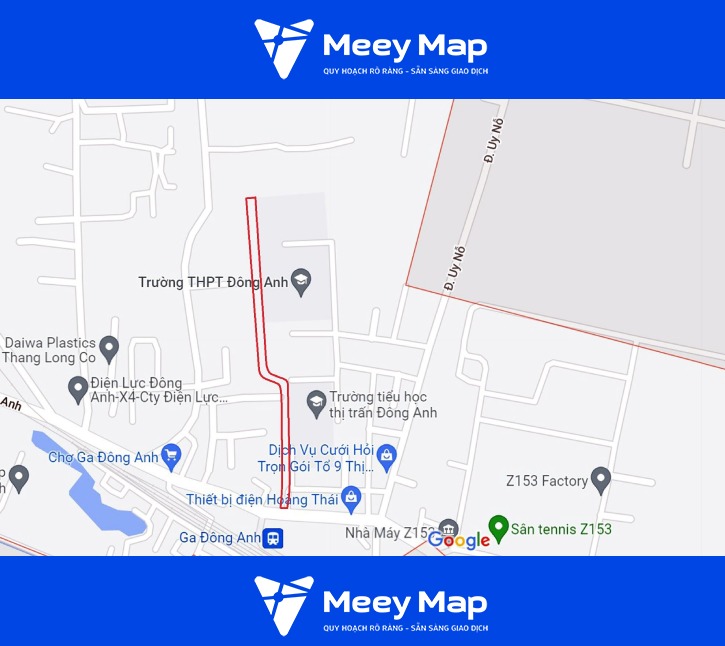 Bản đồ quy hoạch Thị trấn Đông Anh, Đông Anh, Hà Nội| Kế hoạch sử dụng đất 22 So do tuyen duong se mo theo quy hoach o thi tran Dong Anh. Nguon anh Google 1