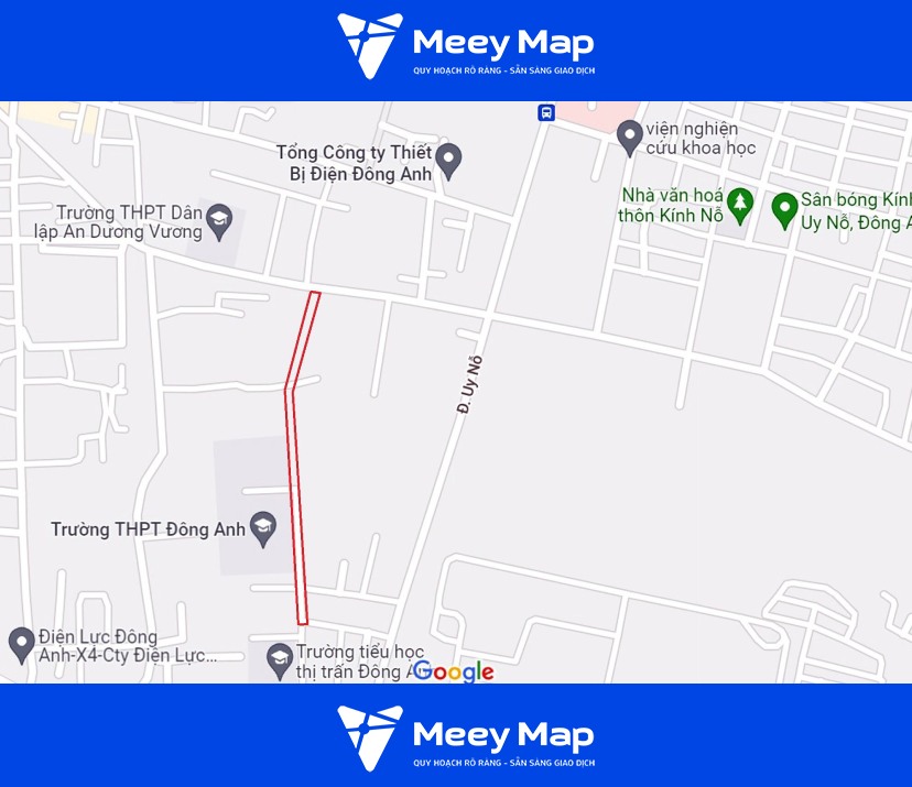 Bản đồ quy hoạch Thị trấn Đông Anh, Đông Anh, Hà Nội| Kế hoạch sử dụng đất 18 So do tuyen duong se mo theo quy hoach o thi tran Dong Anh. Nguon anh Google