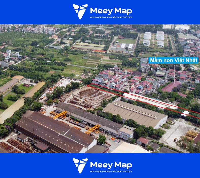 Bản đồ quy hoạch Thị trấn Đông Anh, Đông Anh, Hà Nội| Kế hoạch sử dụng đất 58 Tuyen di phia sau truong mam non Viet Nhat va ket thuc khi giao voi duong o muc 13