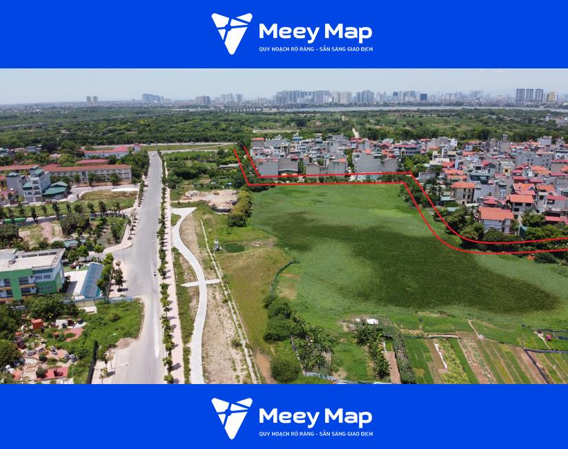 Tuyến đường bao quanh khu đất đào hồ và đất công công