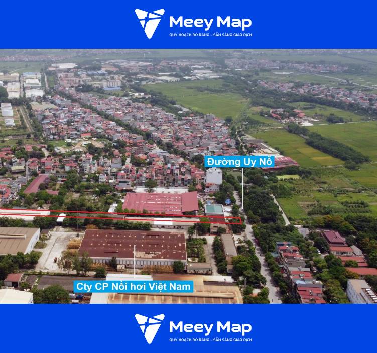 Bản đồ quy hoạch Thị trấn Đông Anh, Đông Anh, Hà Nội| Kế hoạch sử dụng đất 57 Tuyen duong se mo co diem dau o duong Uy No di qua cong ty noi hoi