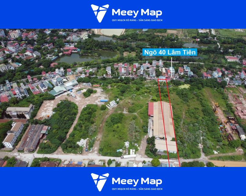Bản đồ quy hoạch Thị trấn Đông Anh, Đông Anh, Hà Nội| Kế hoạch sử dụng đất 13 Tuyen duong se mo co diem dau o ngo 40 Lam Tien doan cach duong Lam Tien khoang 500 m