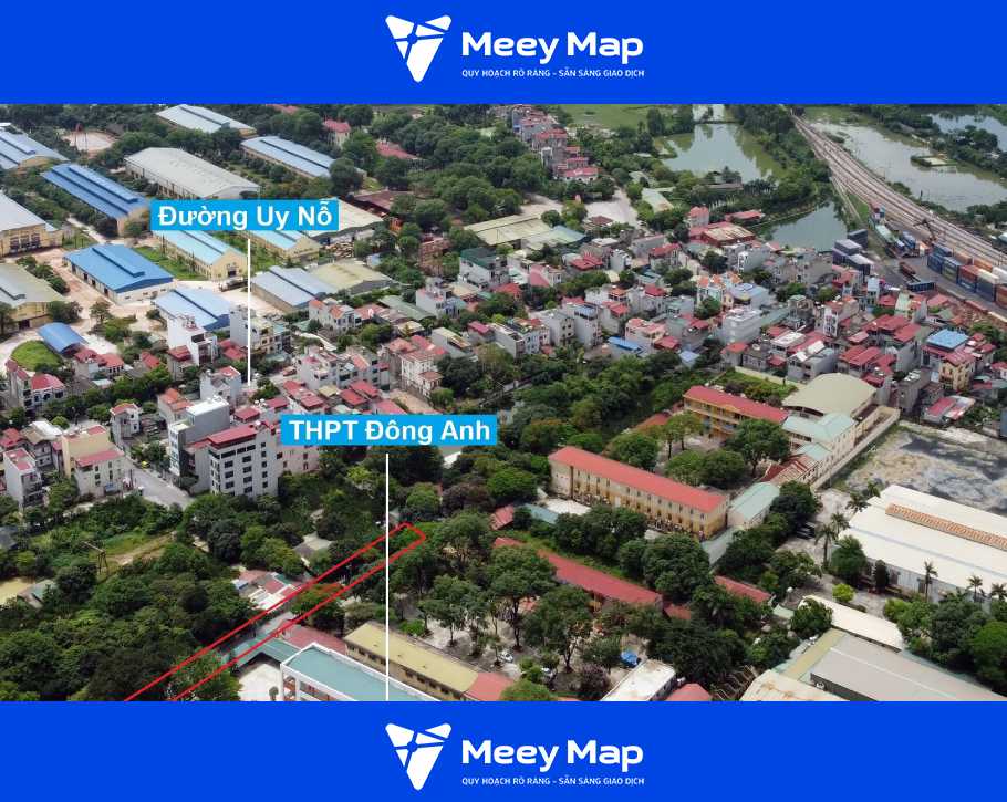 Bản đồ quy hoạch Thị trấn Đông Anh, Đông Anh, Hà Nội| Kế hoạch sử dụng đất 19 Tuyen duong se mo tren thuc te da xay dung mot phan doan qua truong THPT Dong Anh